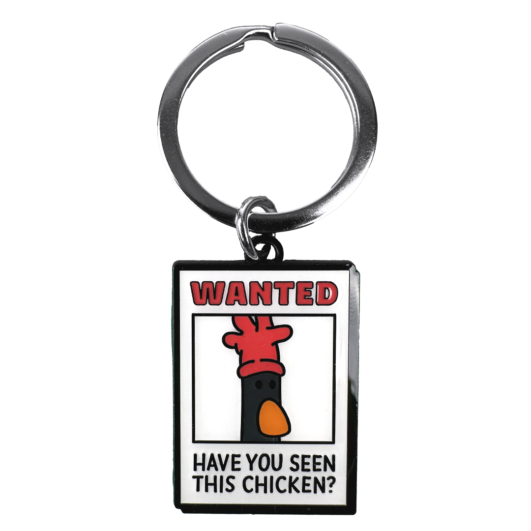 Feathers Poster Keyring