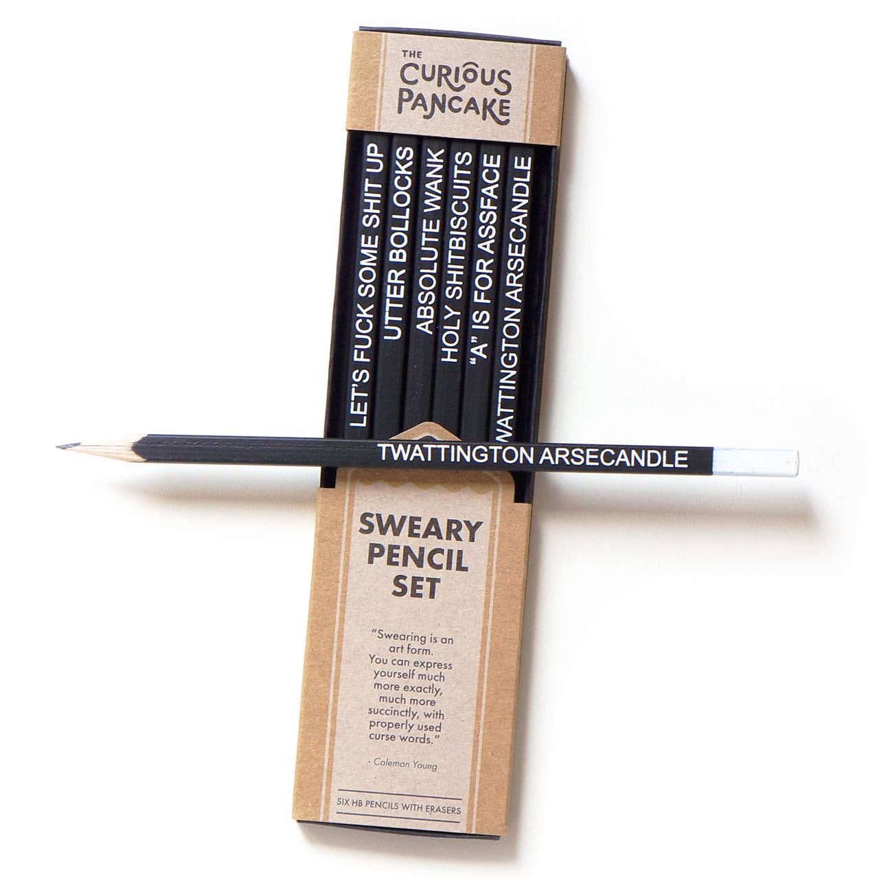 Sweary Pencil Set