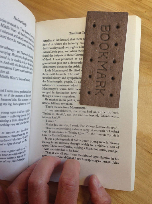 Funny Biscuit Bookmark