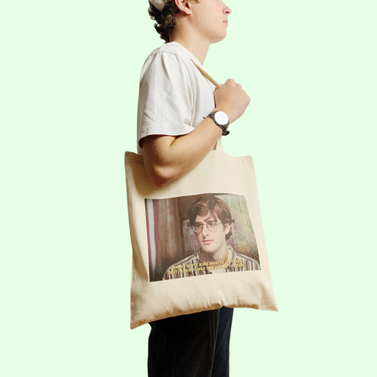 Louis Theroux 'Knew it was Time to Leave' Tote Bag