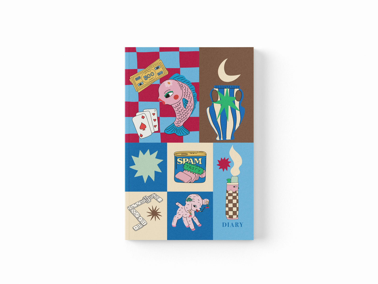 Undated A6 Mini Pocket Diary Notebook