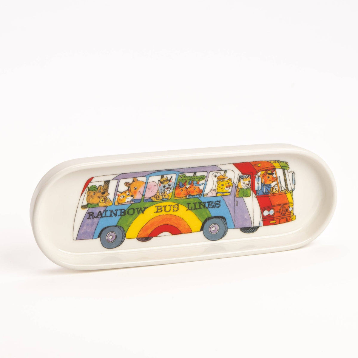 Magpie x Richard Scarry Rainbow Bus Pen Tray