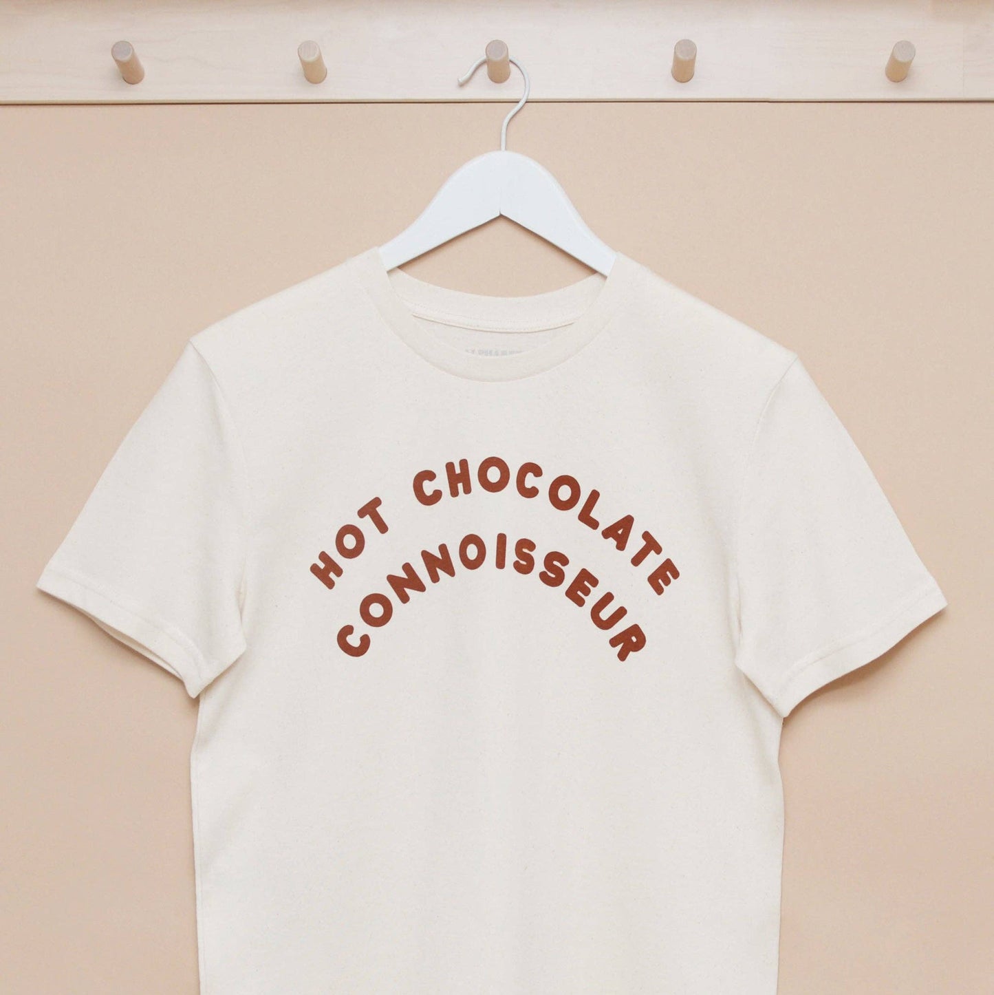 Hot Chocolate Connoisseur Organic Fleck Unisex T-Shirt
