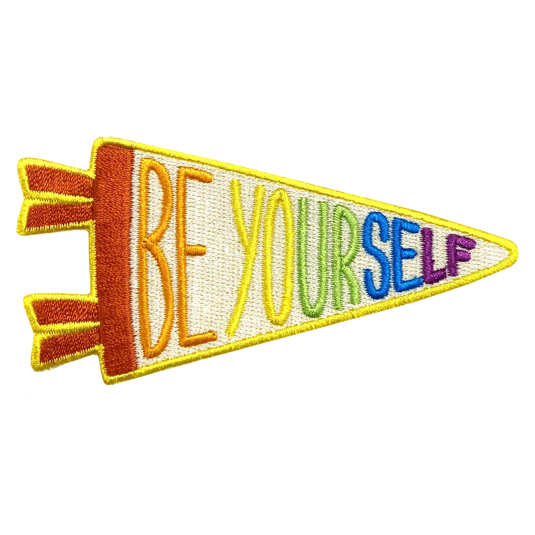 Be Yourself Sew On Patch