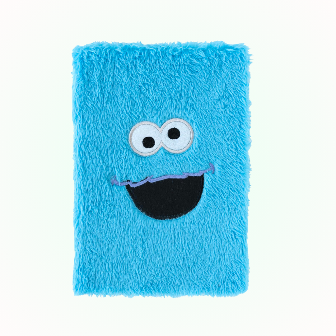 Sesame Street Cookie Monster Plush A5 Notebook