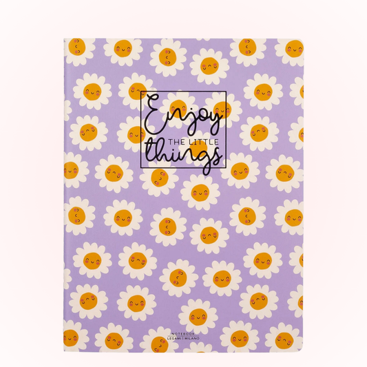 Daisy Large Lined Notebook