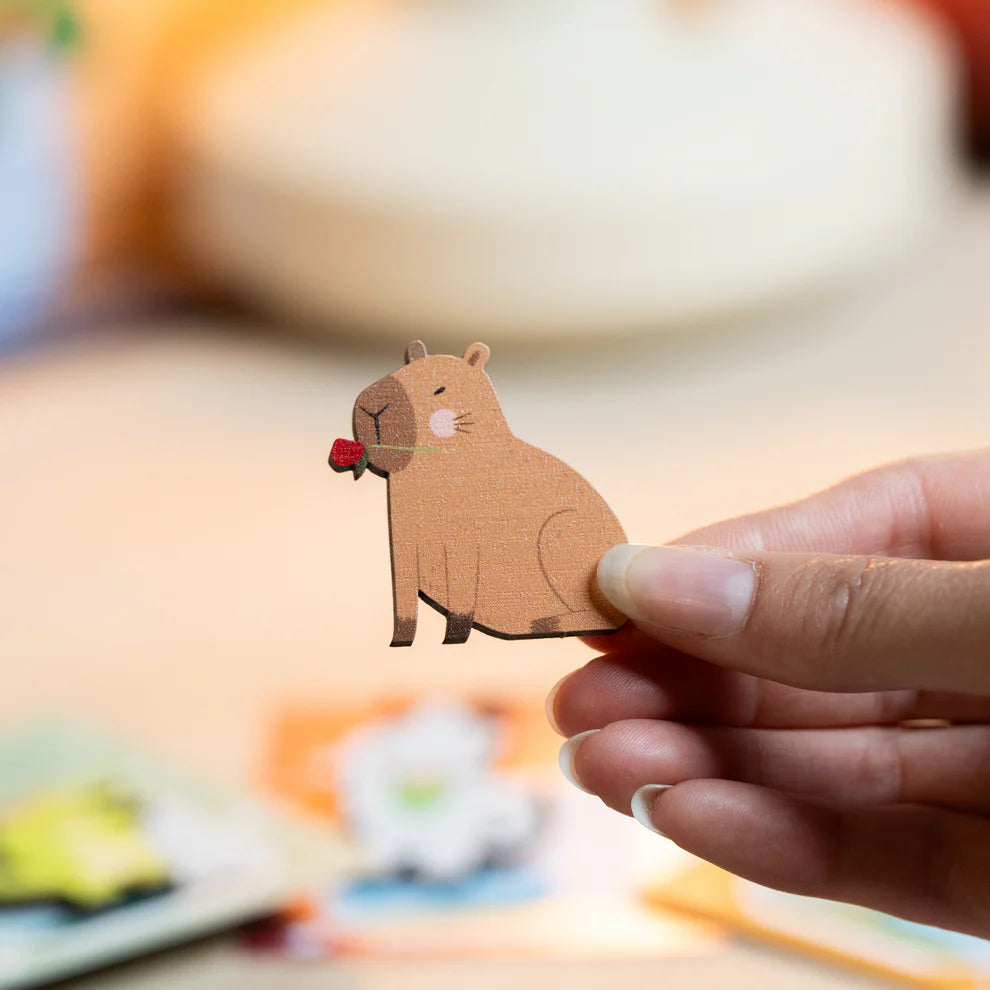 Lothario Capybara Pin