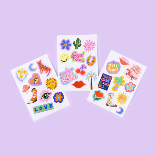 Icons Sticker Set