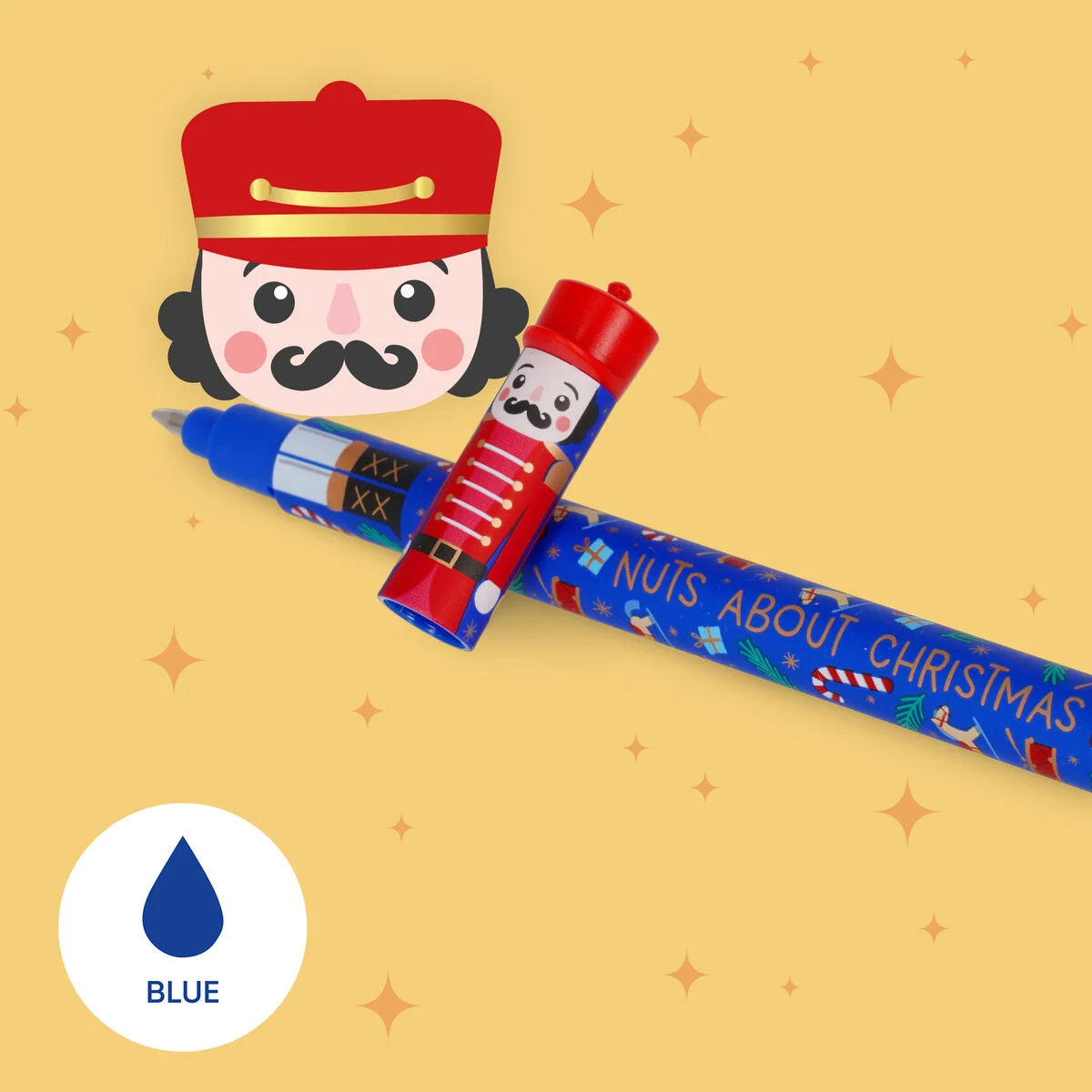 The Nutcracker 3 Erasable Christmas Gel Pens