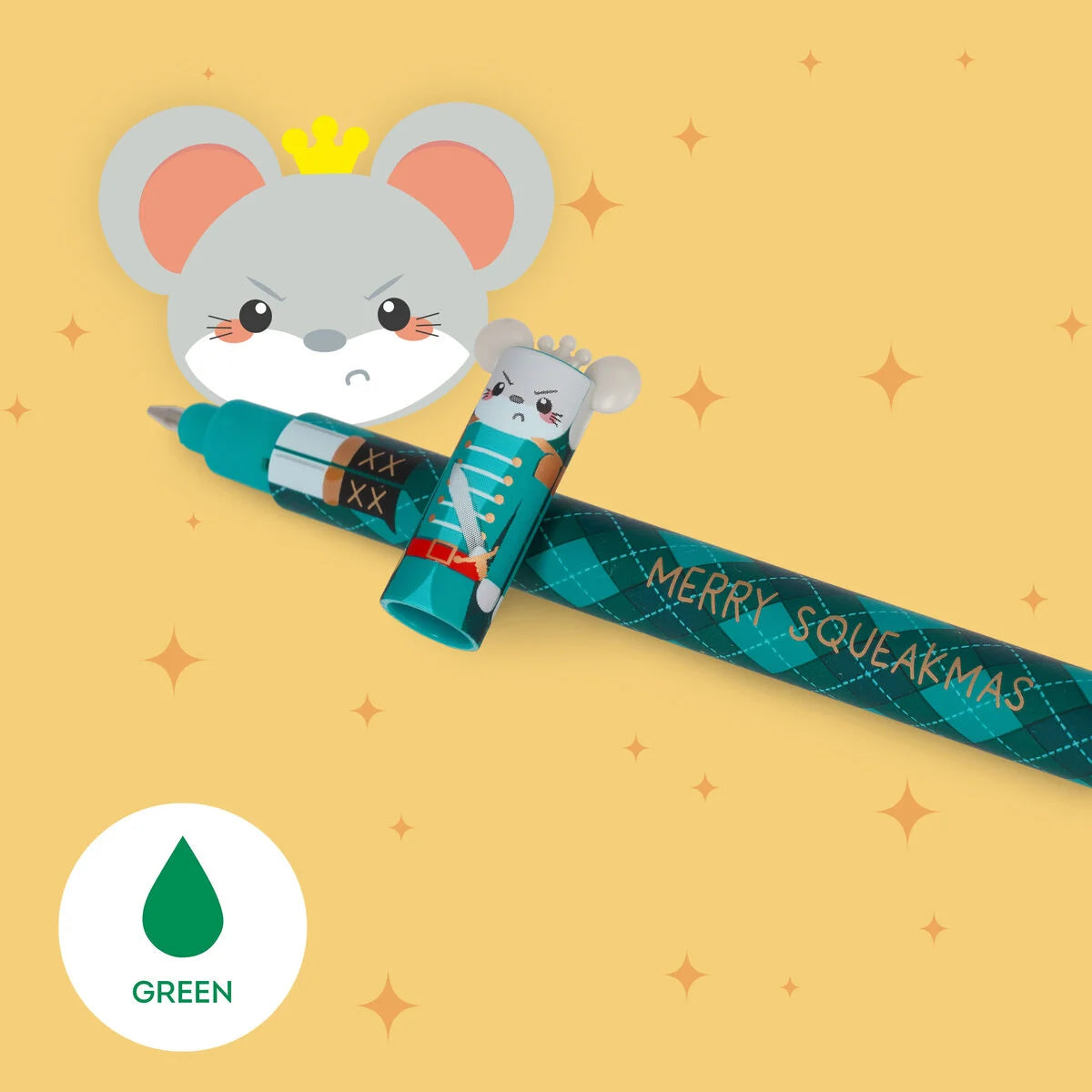 The Nutcracker 3 Erasable Christmas Gel Pens