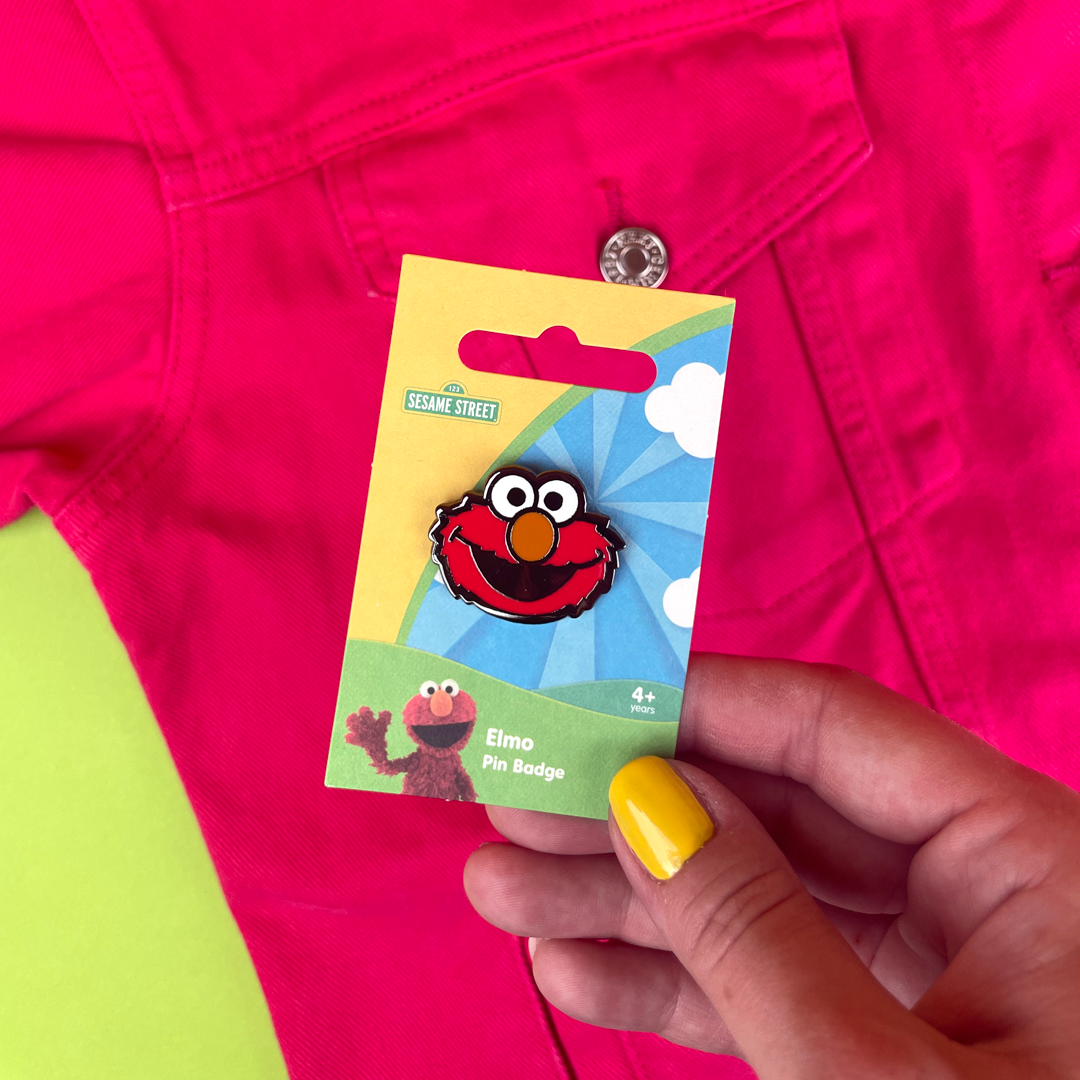 Elmo Pin Badge