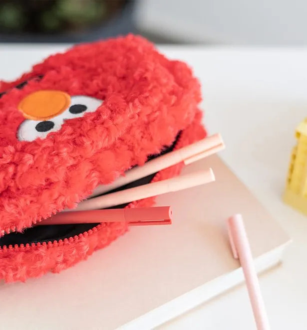 Sesame Street Elmo Plush Pencil Case