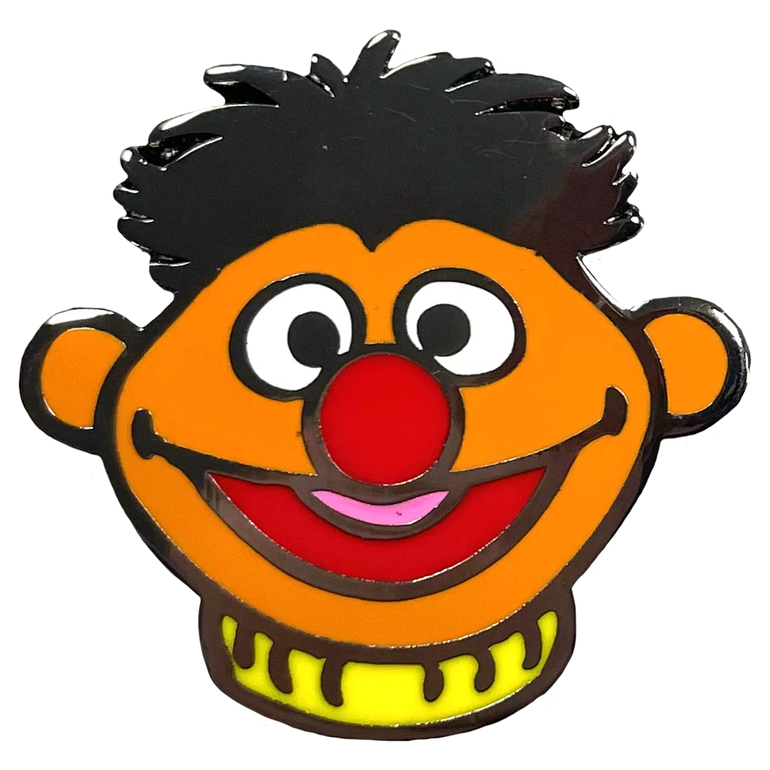 Ernie Pin Badge