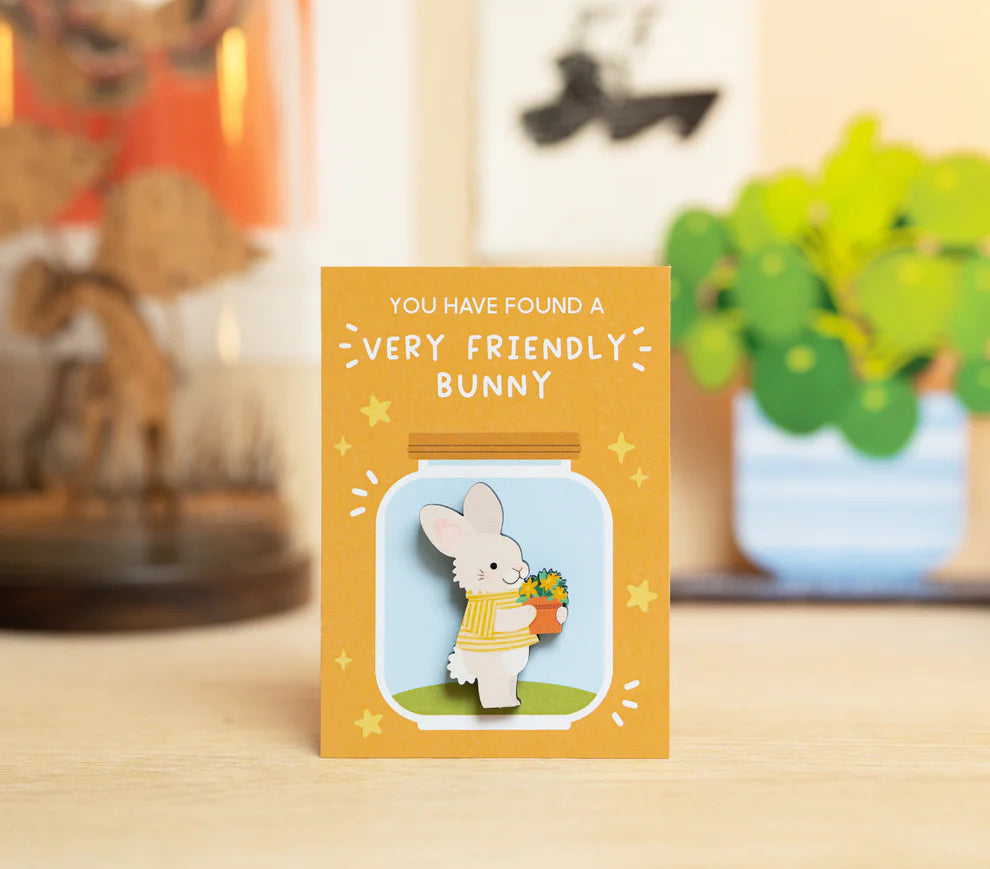 Friendly Little Bunny Pin