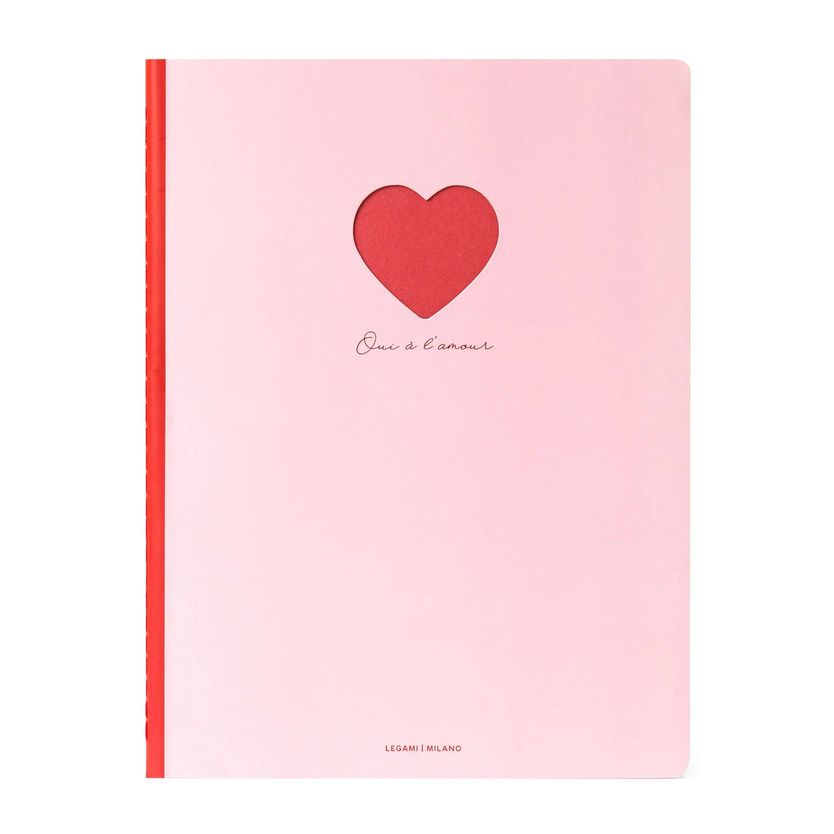 Heart Large Lined Notebook