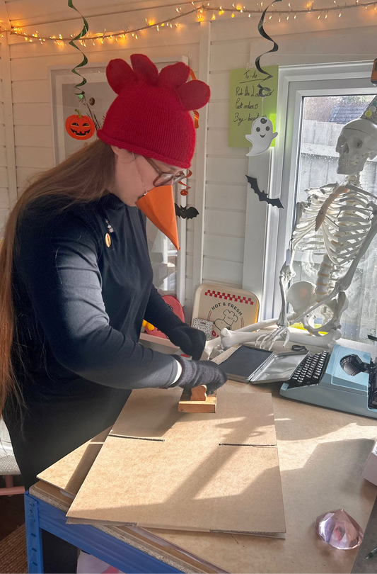 Feathers McGraw Knitted Hat