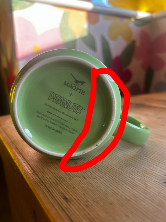 SOLD AS SEEN Peanuts Posy Mug