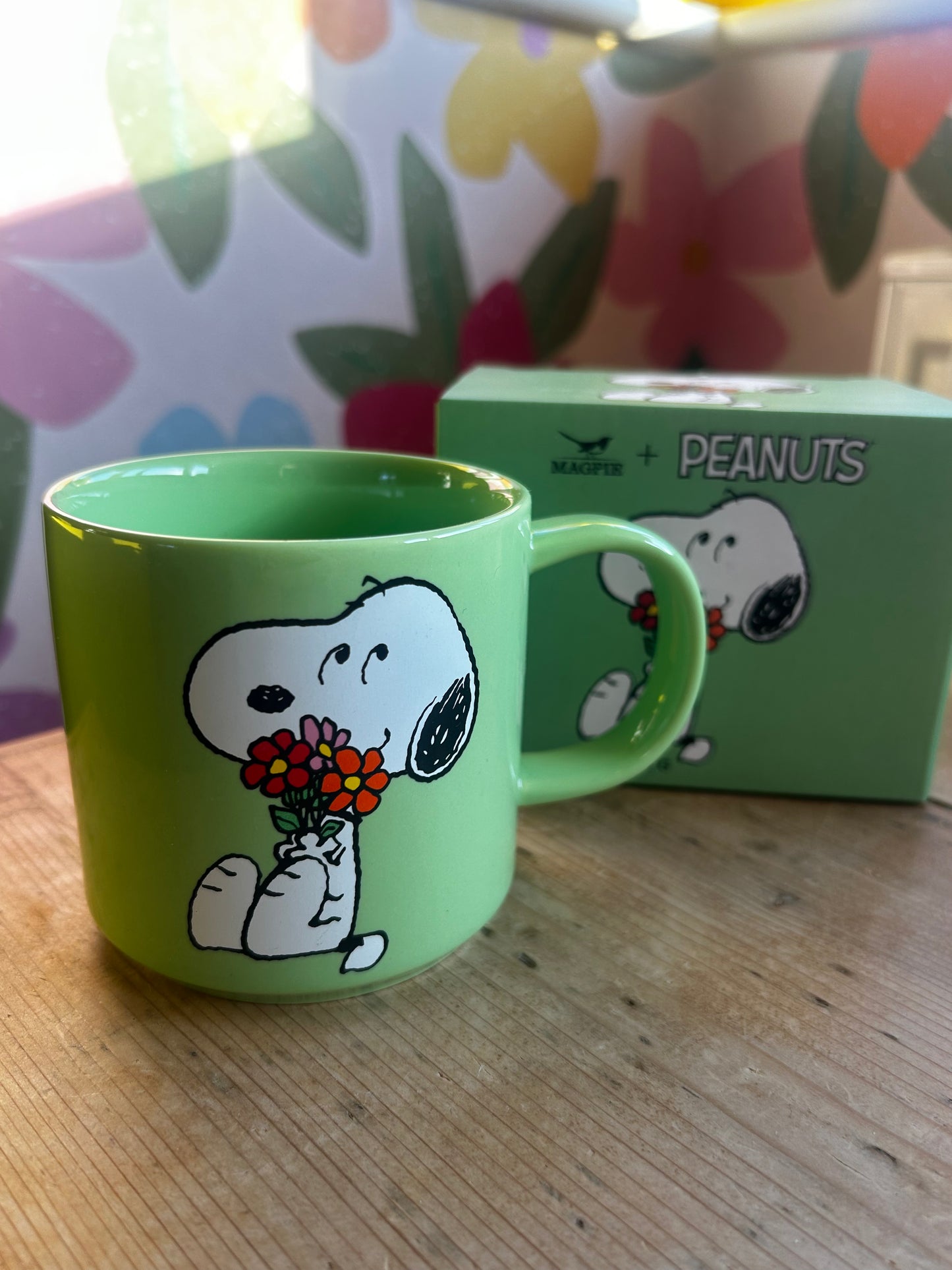 SOLD AS SEEN Peanuts Posy Mug