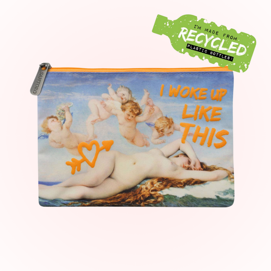 'I Woke Up Like This' Masterpieces Accessory Flat Pouch