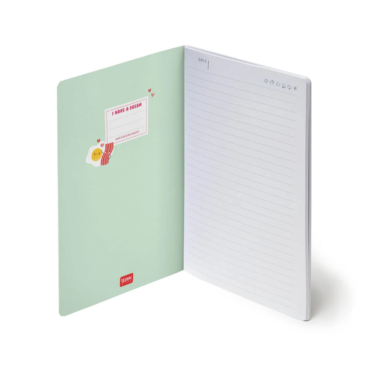 Egg Medium Lined Notebook