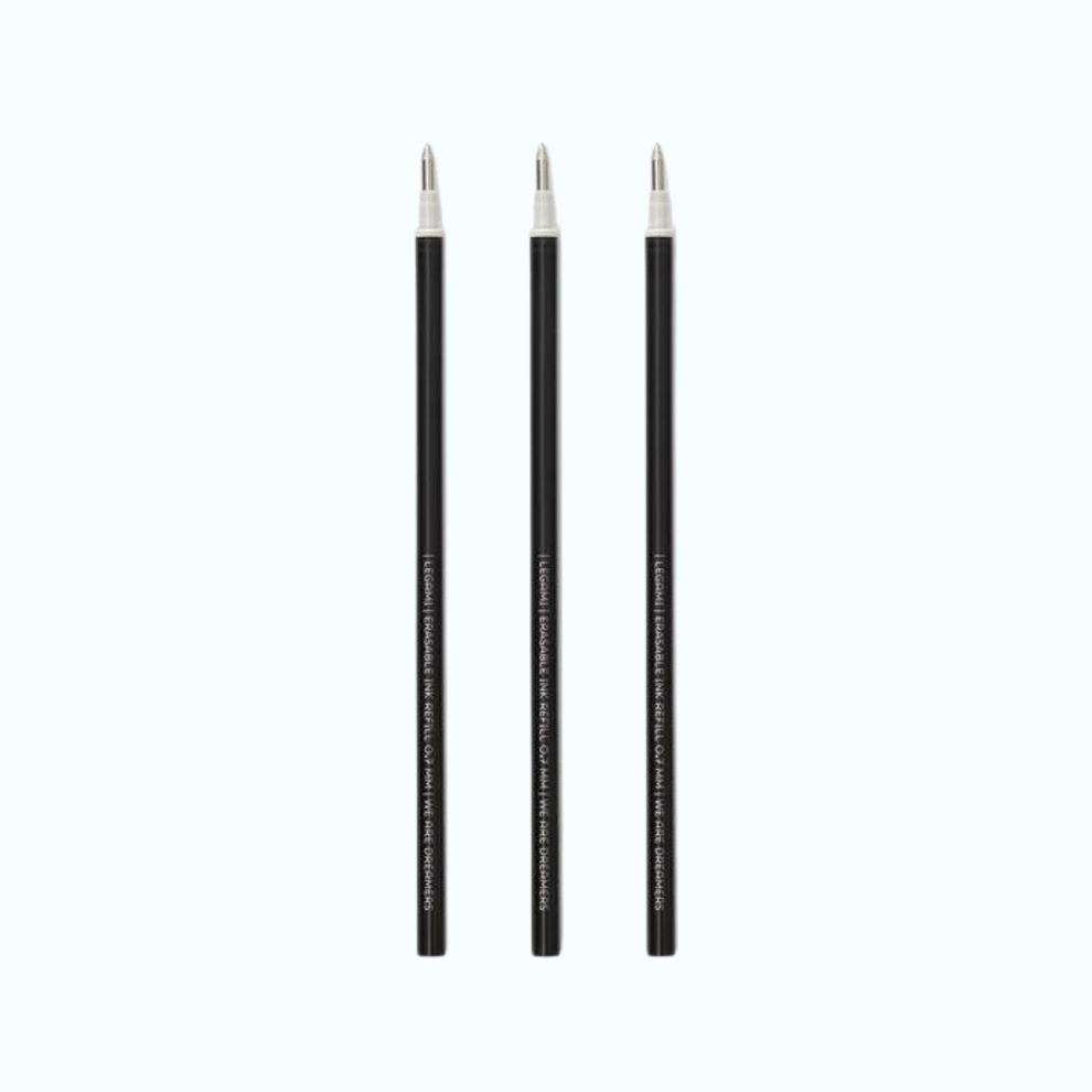 Legami Erasable Pen Black Ink Refills – Grumpy Custard
