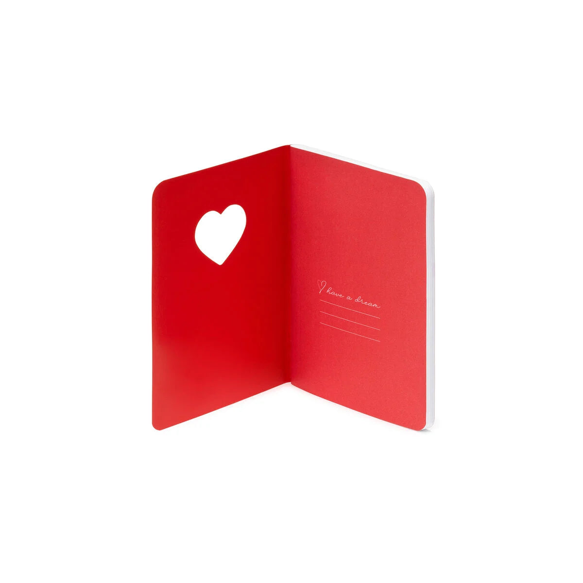 Heart Small Lined Notebook