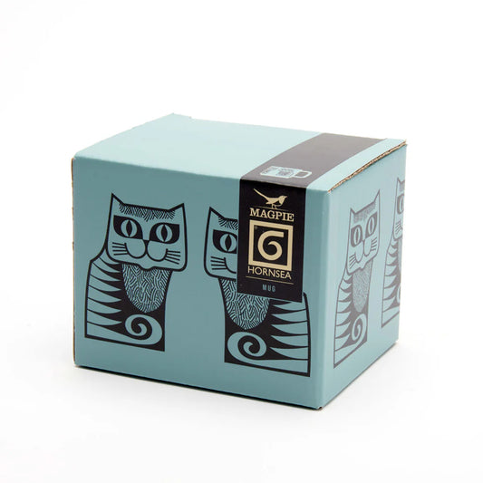Magpie x Hornsea Mug Cat Teal