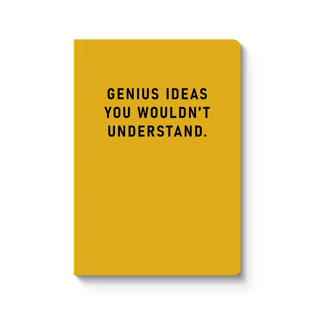 Genius Ideas A5 Paperback Notebook