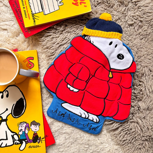 Peanuts Snoopy Puffa Hot Water Bottle