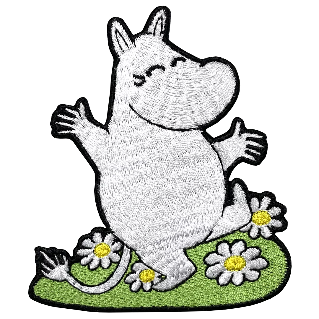 Moomintroll Happy Sew On Patch