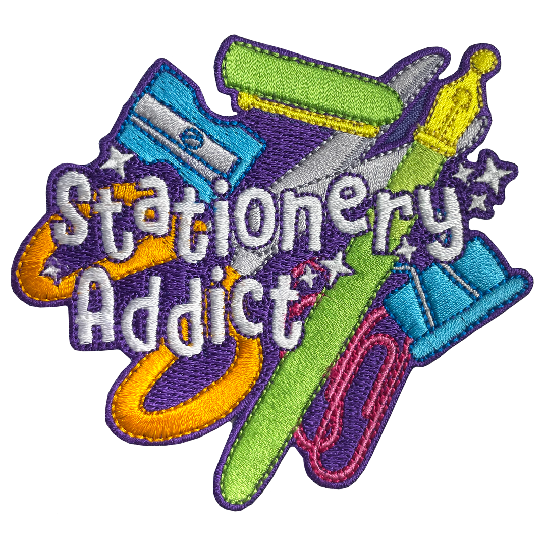 Stationery Addict Sew On Patch