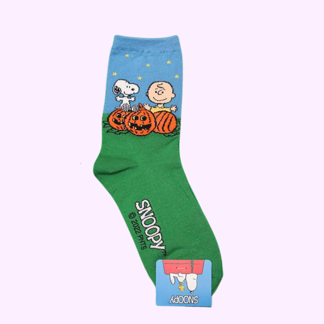 Peanuts Snoopy Halloween Socks