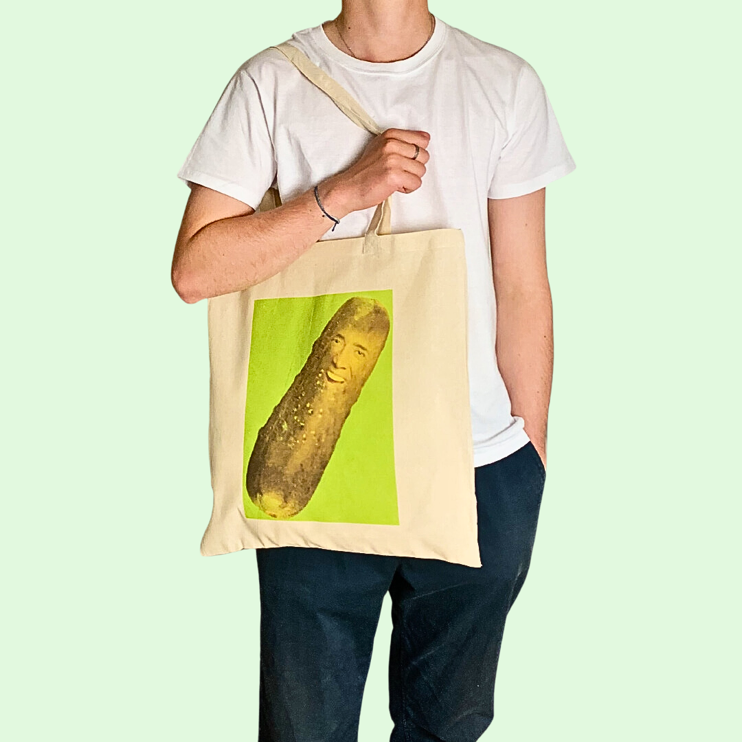 Picolas Cage Meme Tote Bag