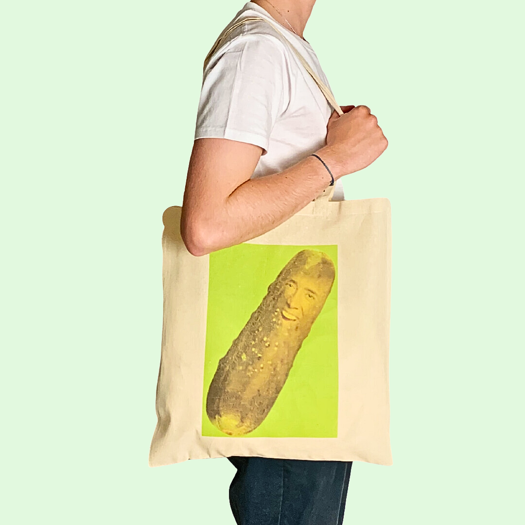 Picolas Cage Meme Tote Bag