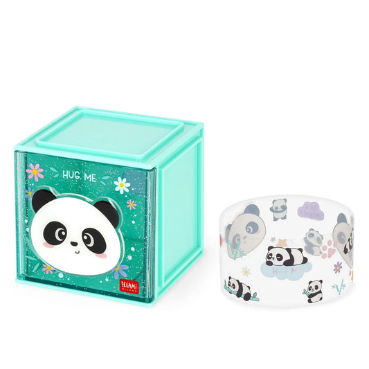 Panda Cutie Cube Stackable Desk Storage Box