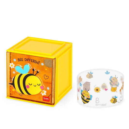 Bee Cutie Cube Stackable Desk Storage Box