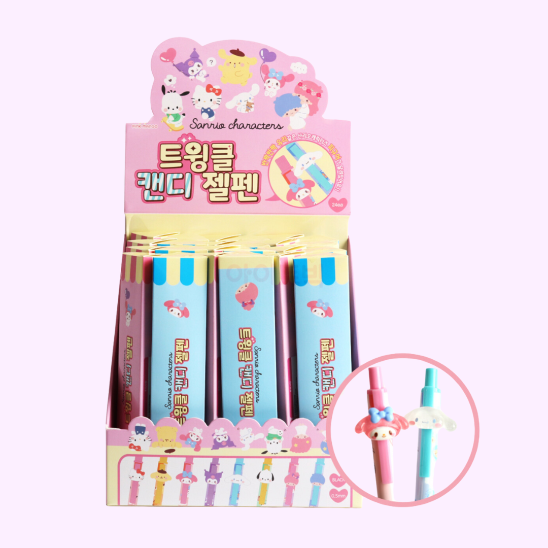 Sanrio Character Twinkle Candy Gel Pen Mystery Blind Box