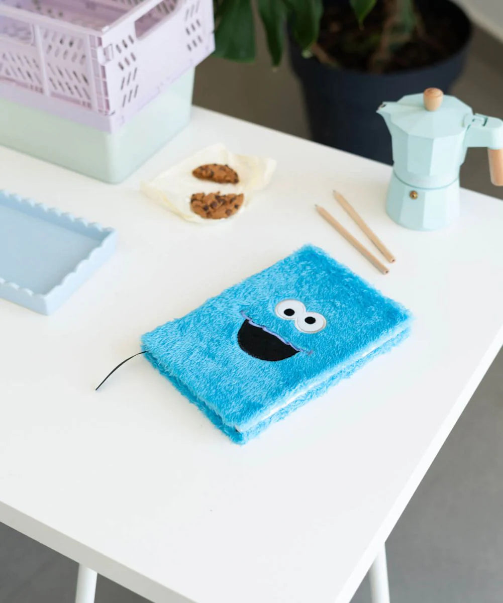 Sesame Street Cookie Monster Plush A5 Notebook