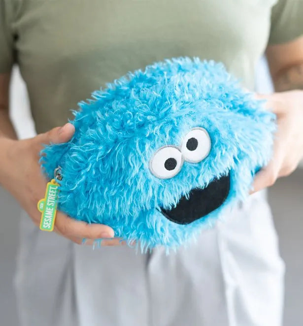 Sesame Street Cookie Monster Plush Pencil Case