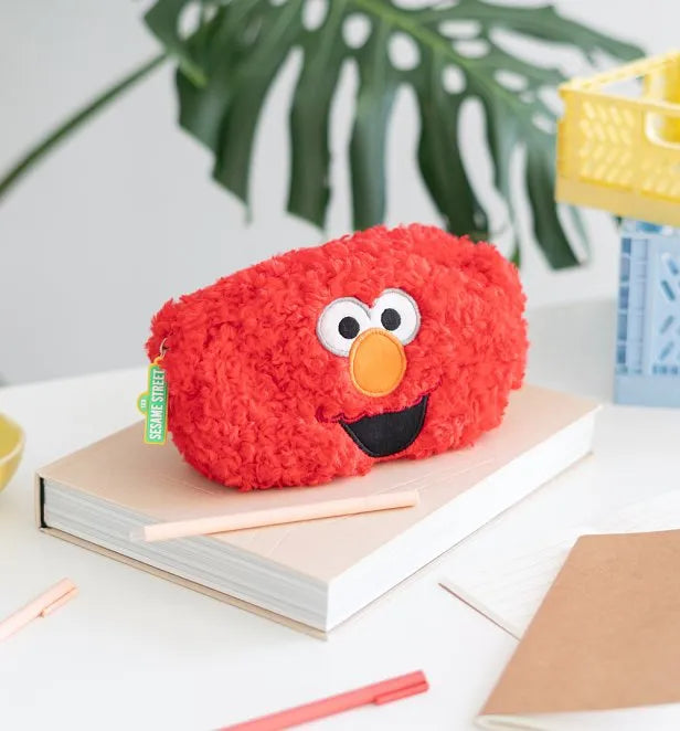 Sesame Street Elmo Plush Pencil Case