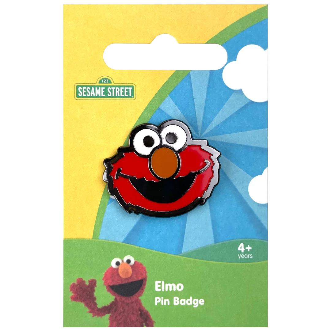 Elmo Pin Badge