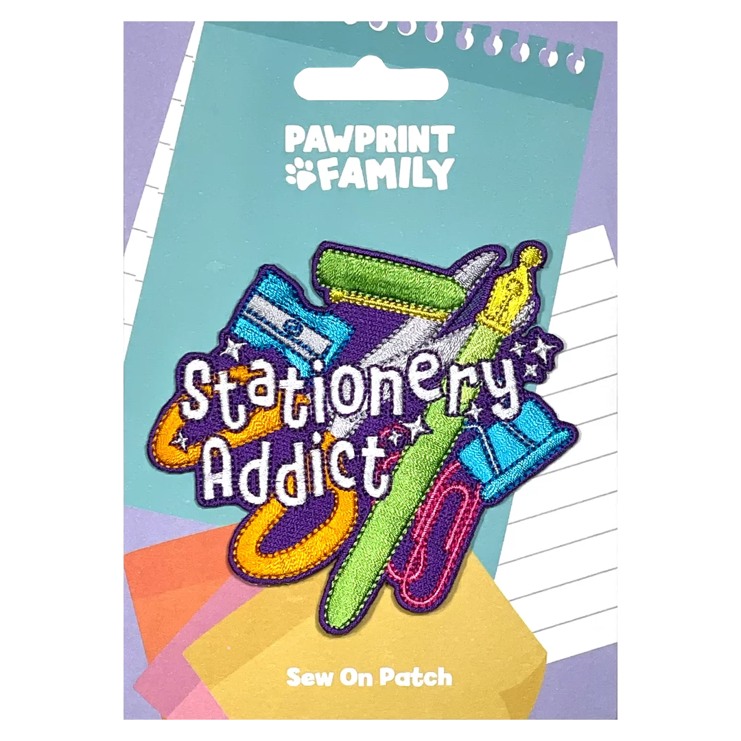 Stationery Addict Sew On Patch