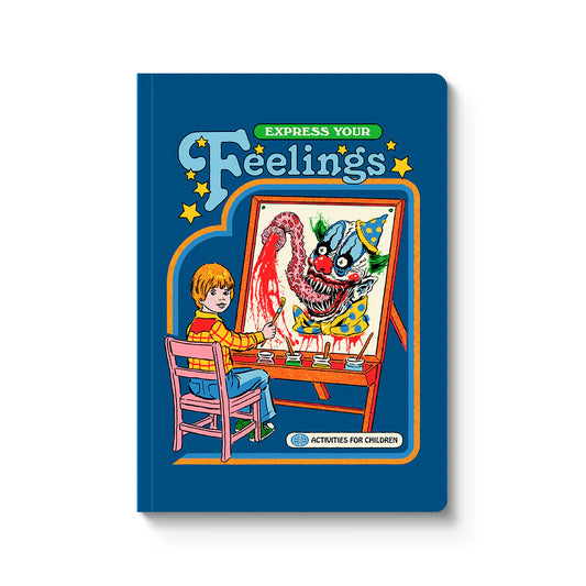 Steven Rhodes Express Your Feelings A5 Paperback Notebook