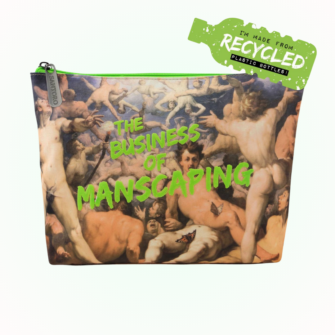 'The Business Of Manscaping' Masterpieces Large Accessory Case