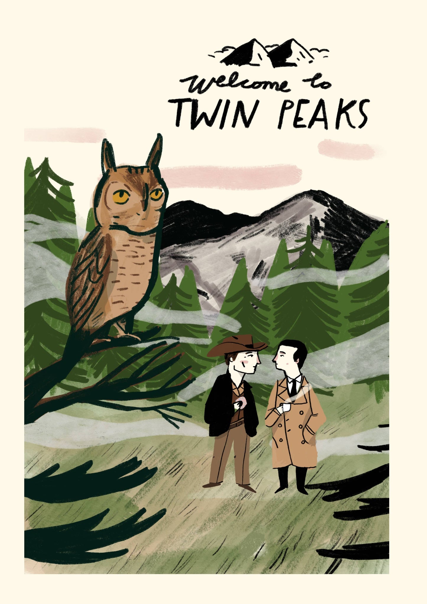 Twin Peaks Print 
