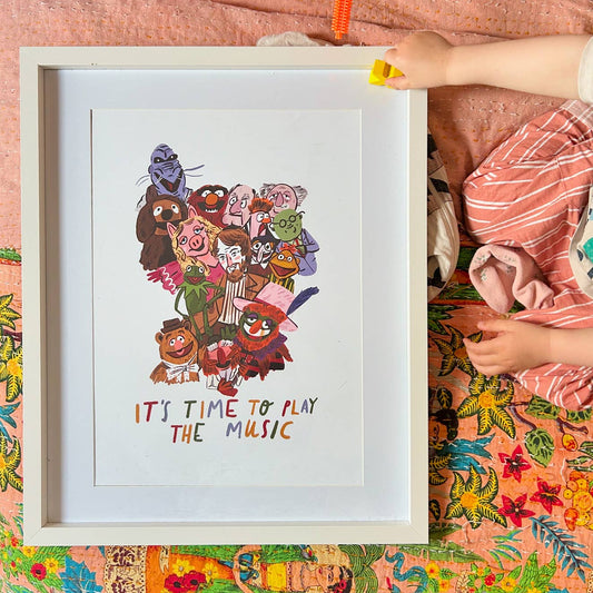It’s Time To Start The Music Print 