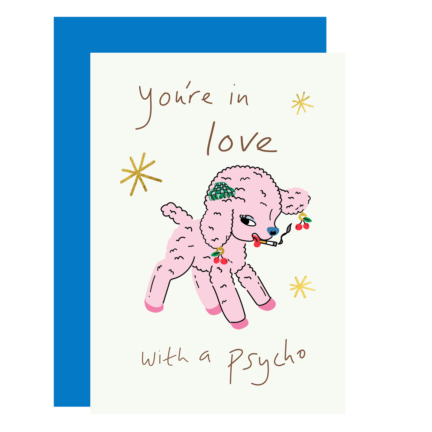 Psycho In Love Card