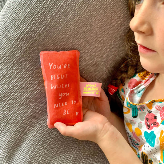 Sensory Palm Lavender Bag - You're Right Where You Need To Be