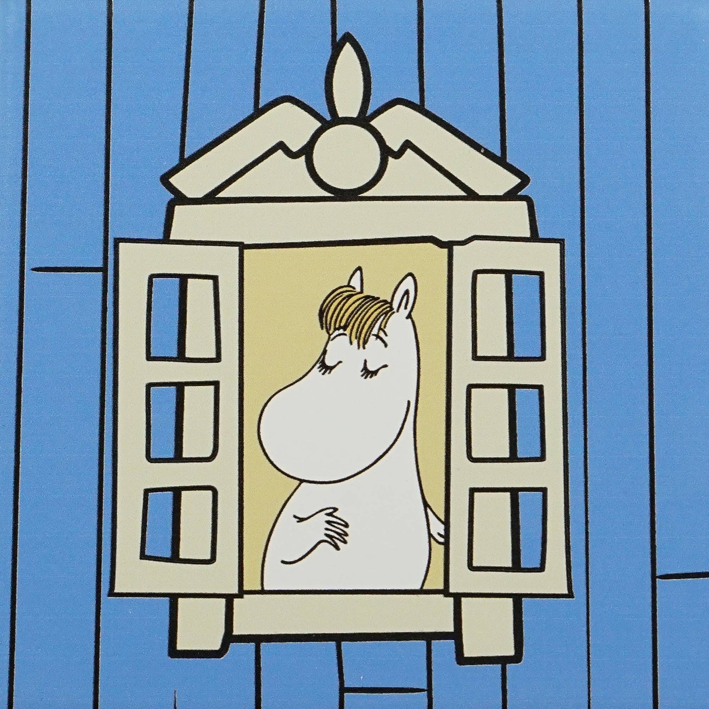 Moomin House Ceramic Coasters Set of 4