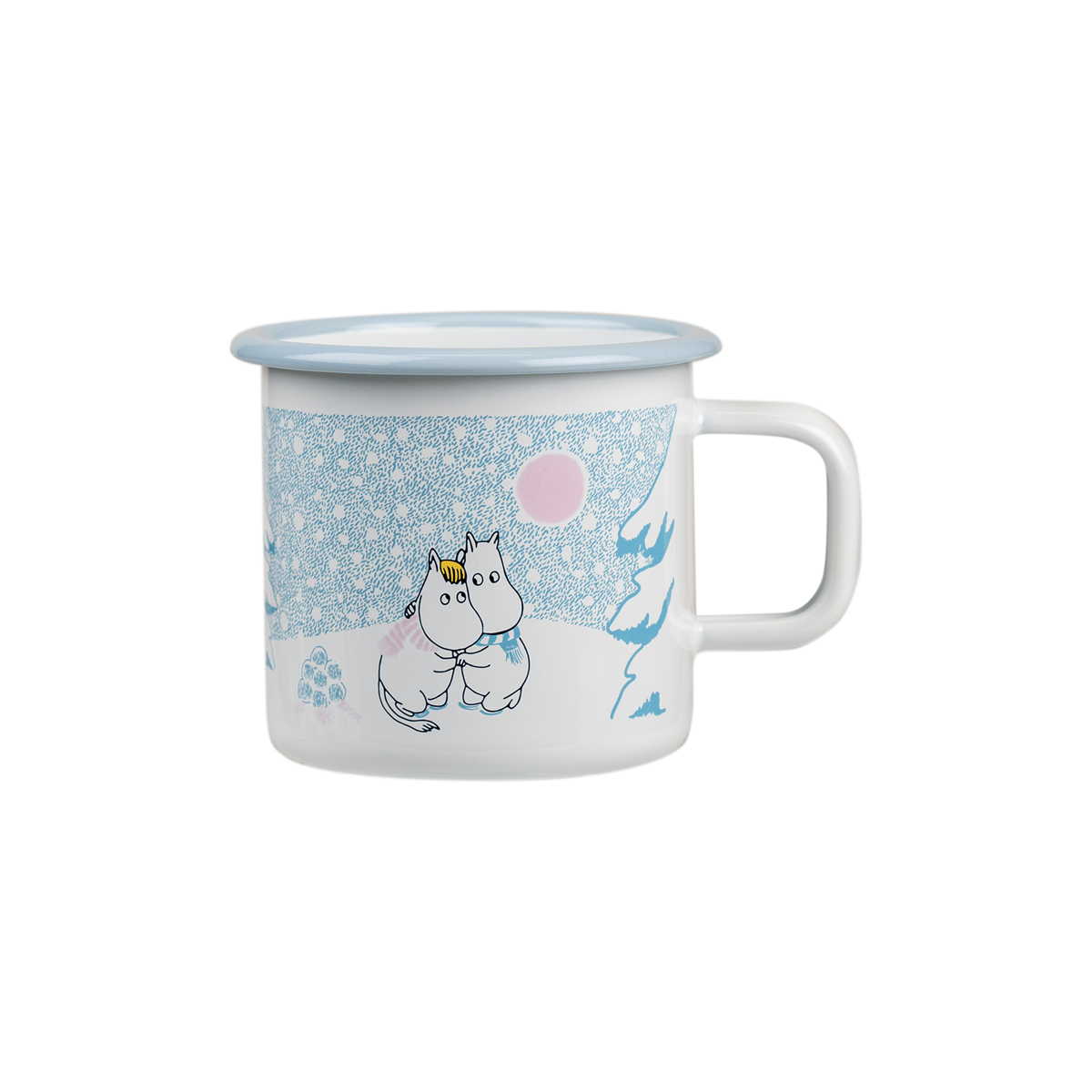 MOOMIN Enamel Mug Let It Snow 0.37L